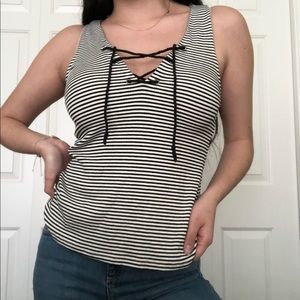 striped tank from nordstrom